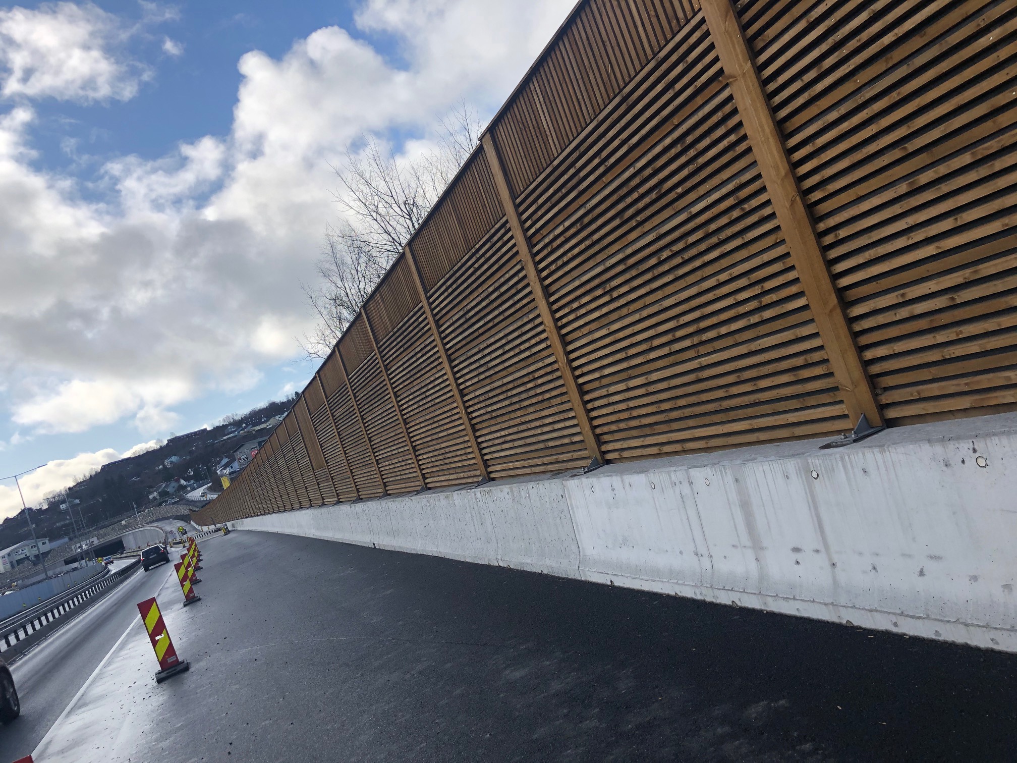 Støyskjerm i Bergen